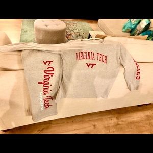 XL Virginia Tech long sleeve t-shirt and sweat pants